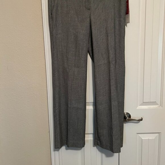 Women's Black/White Design Pants in Size 12 - Picture 2 of 2